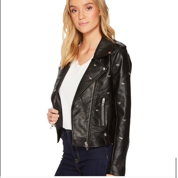 BlankNYC Dragonfly Stud Moto Jacket​ - Picture 4 of 9